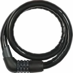 Abus Steel-O-Flex Tresor 1360/85 Schwarz Kabelschloss