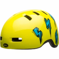 Bell Lil Ripper Hi-Viz Blue Bolt Toddler Kinderhelm
