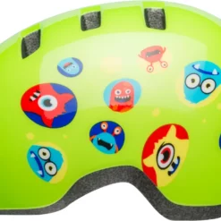 Bell Lil Ripper Green Monster Toddler Kinderhelm