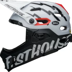 Bell Super DH Spherical Matte/gloss Black/white Fullfacehelm