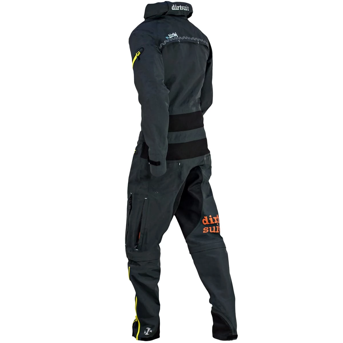 Dirtlej Dirtsuit Core Edition Grey Yellow Overall 4 Dirtlej Dirtsuit Core Edition Grey Yellow Overall – Bild 2