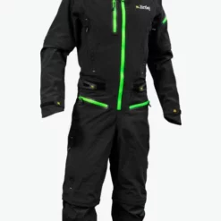 Dirtlej Dirtsuit SFD Editon Black Bright Green Overall