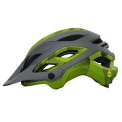 Giro Merit Spherical Matte Metallic Black/ano Lime MTB Helm
