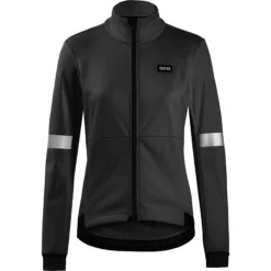 Gore Bikewear Gore Tempest Thermo Windstopper Warme Schwarze Damenjacke