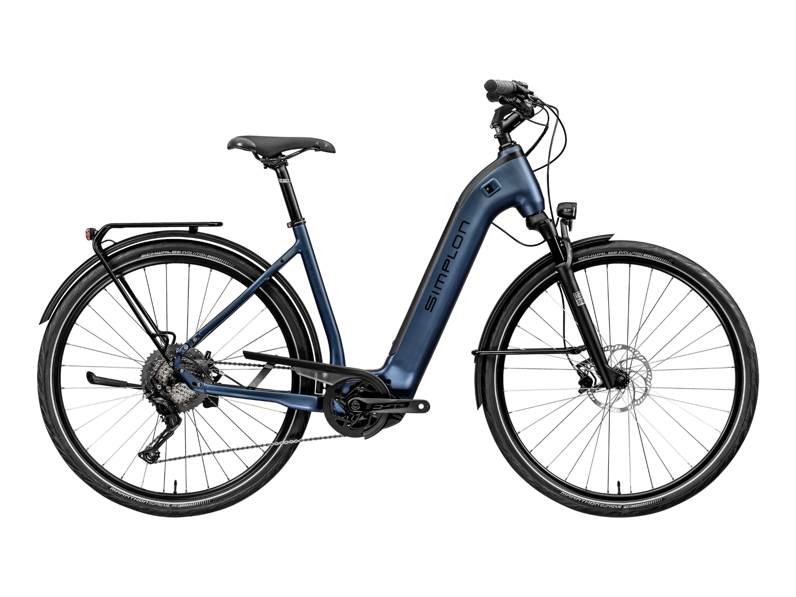 Simplon Spotlight Bosch CX Deore-11 Uni RH 55/L Denim/black E-City Bike (2021) 3 Simplon Spotlight Bosch CX Deore-11 Uni RH 55/L Denim/black E-City Bike (2021)