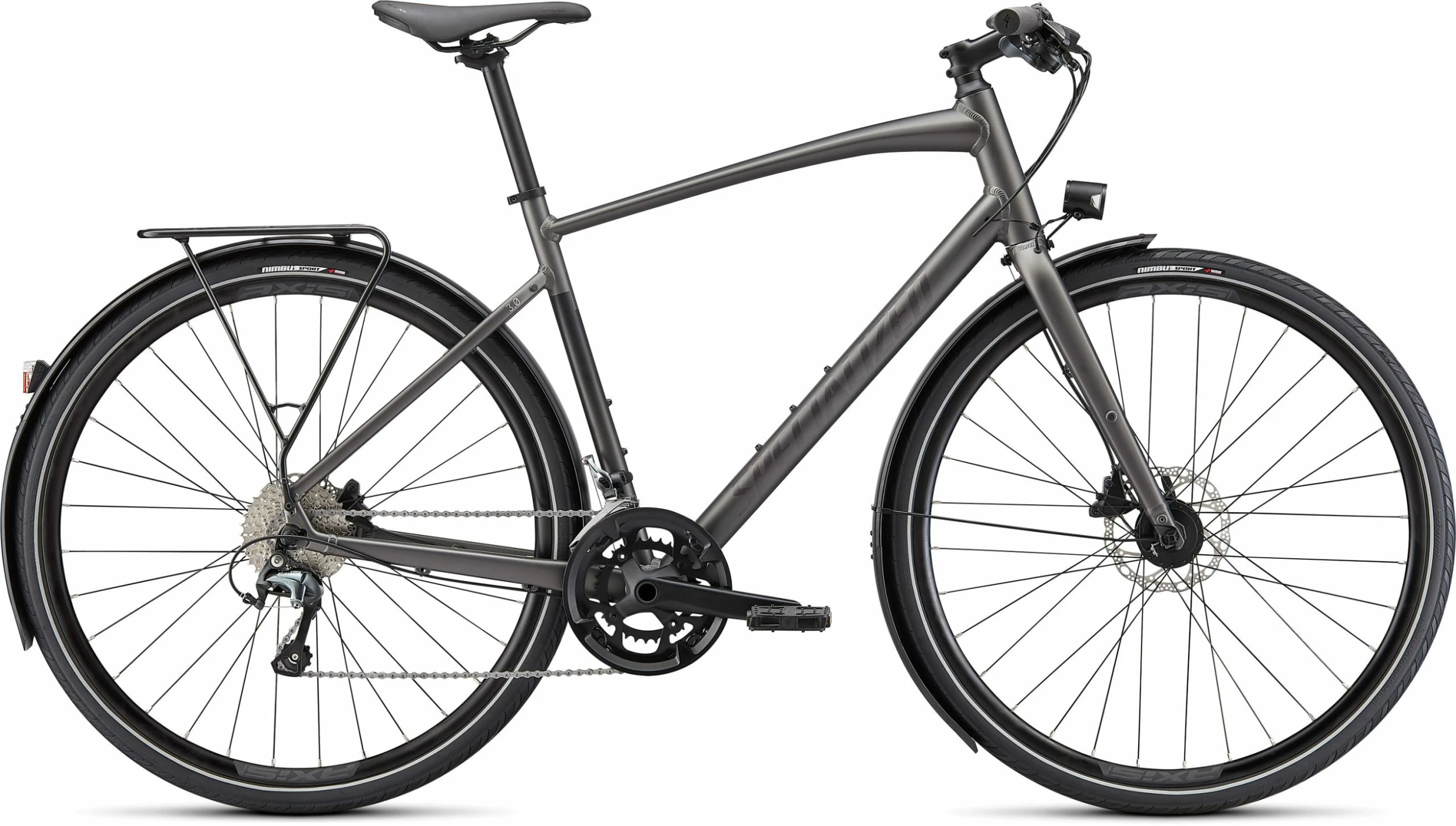 Specialized Sirrus 3.0 EQ Smoke Black Citybike (2023) 3 Specialized Sirrus 3.0 EQ Smoke Black Citybike (2023)