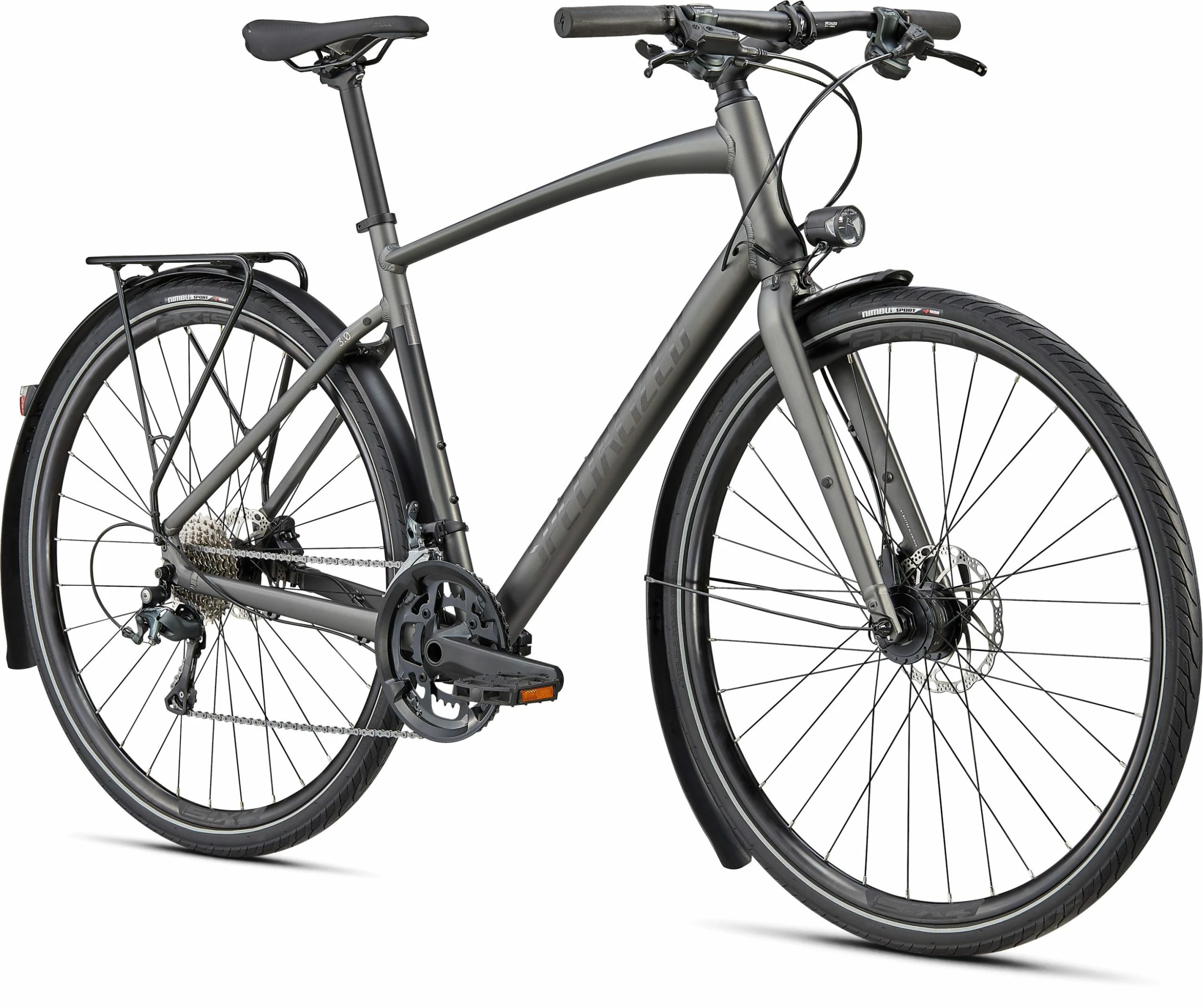 Specialized Sirrus 3.0 EQ Smoke Black Citybike (2023) 5 Specialized Sirrus 3.0 EQ Smoke Black Citybike (2023) – Bild 3