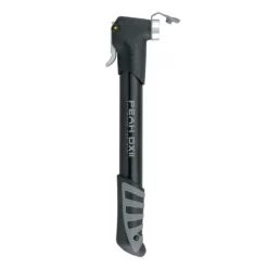 Topeak Peak DX II 6 Bar Schwarz Mini Pumpe